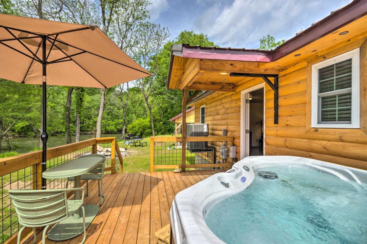 Cozy Cabin On Tuckasegee River - Near ברייסון סיטי מראה חיצוני תמונה